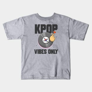 KPOP Vibes Only Kids T-Shirt